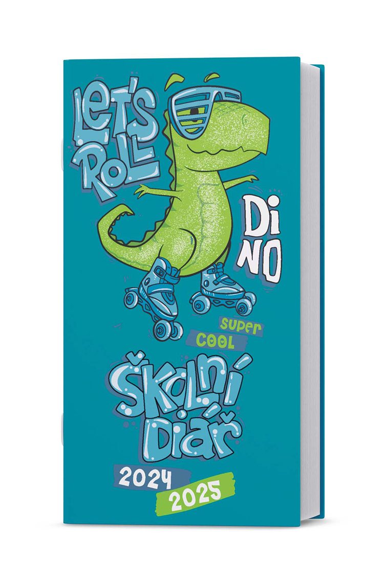 Diář školní měsíční Klára Lamino Dino