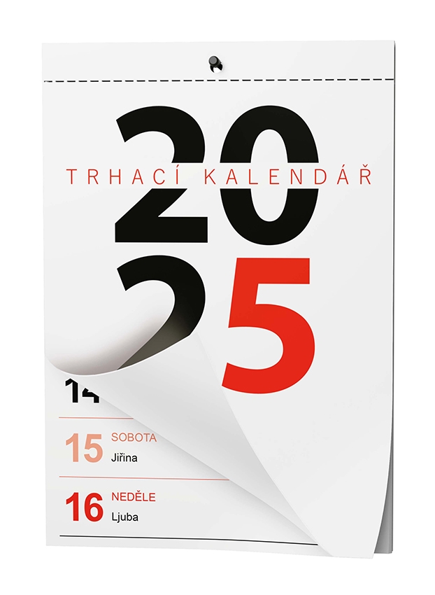 Kalendář nástěnný trhací Senior II. - A5