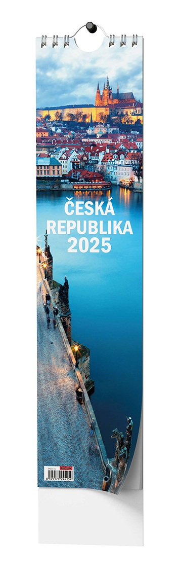 Kalendář nástěnný Kravata Česká republika