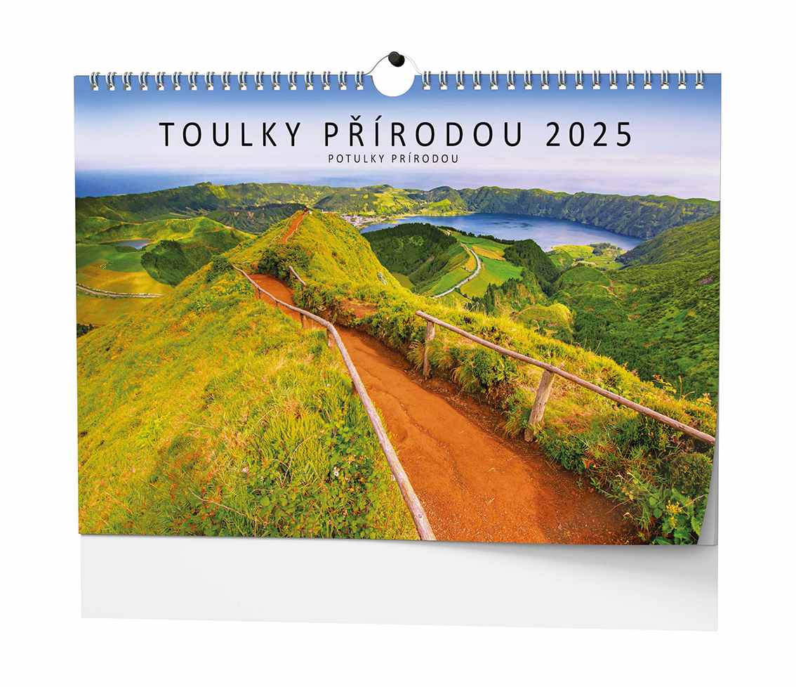 Kalendář nástěnný A3 Toulky přírodou na šířku