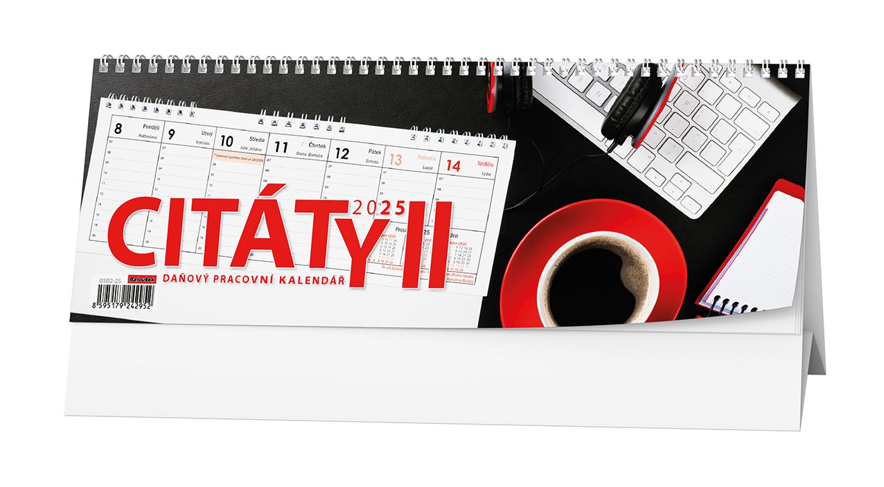 Kalendář stolní pracovní Citáty II.