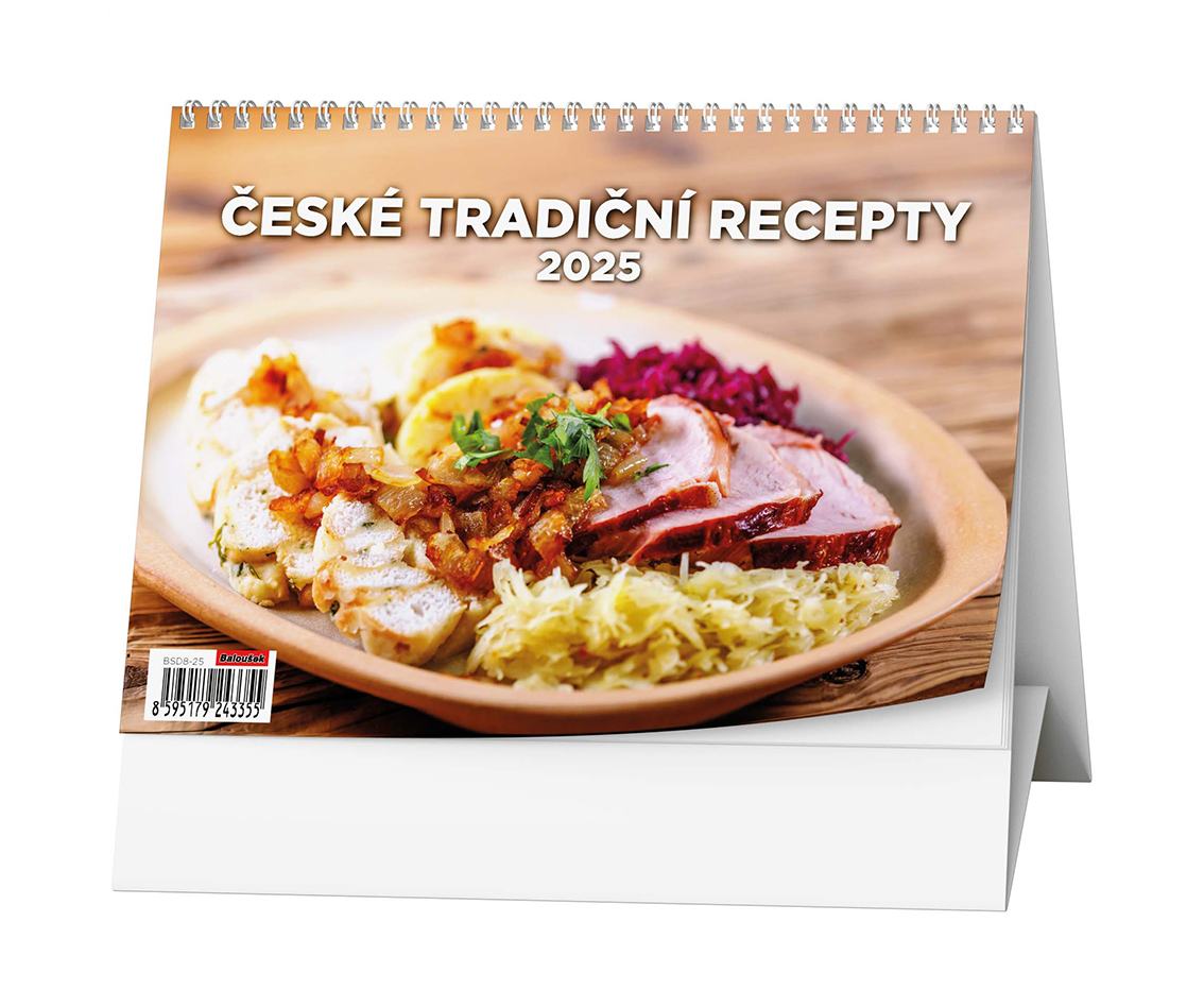 Kalendář stolní žánr. týd. České tradiční recepty