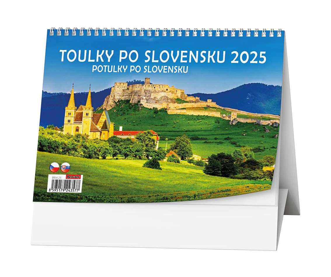 Kalendář stolní žánr. týd. Toulky po Slovensku