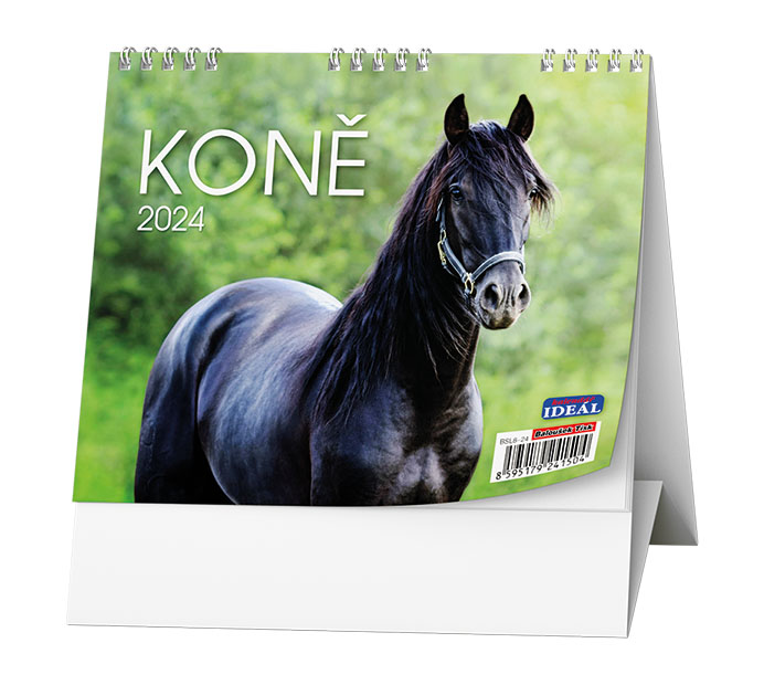 Kalendář stolní Ideál Koně