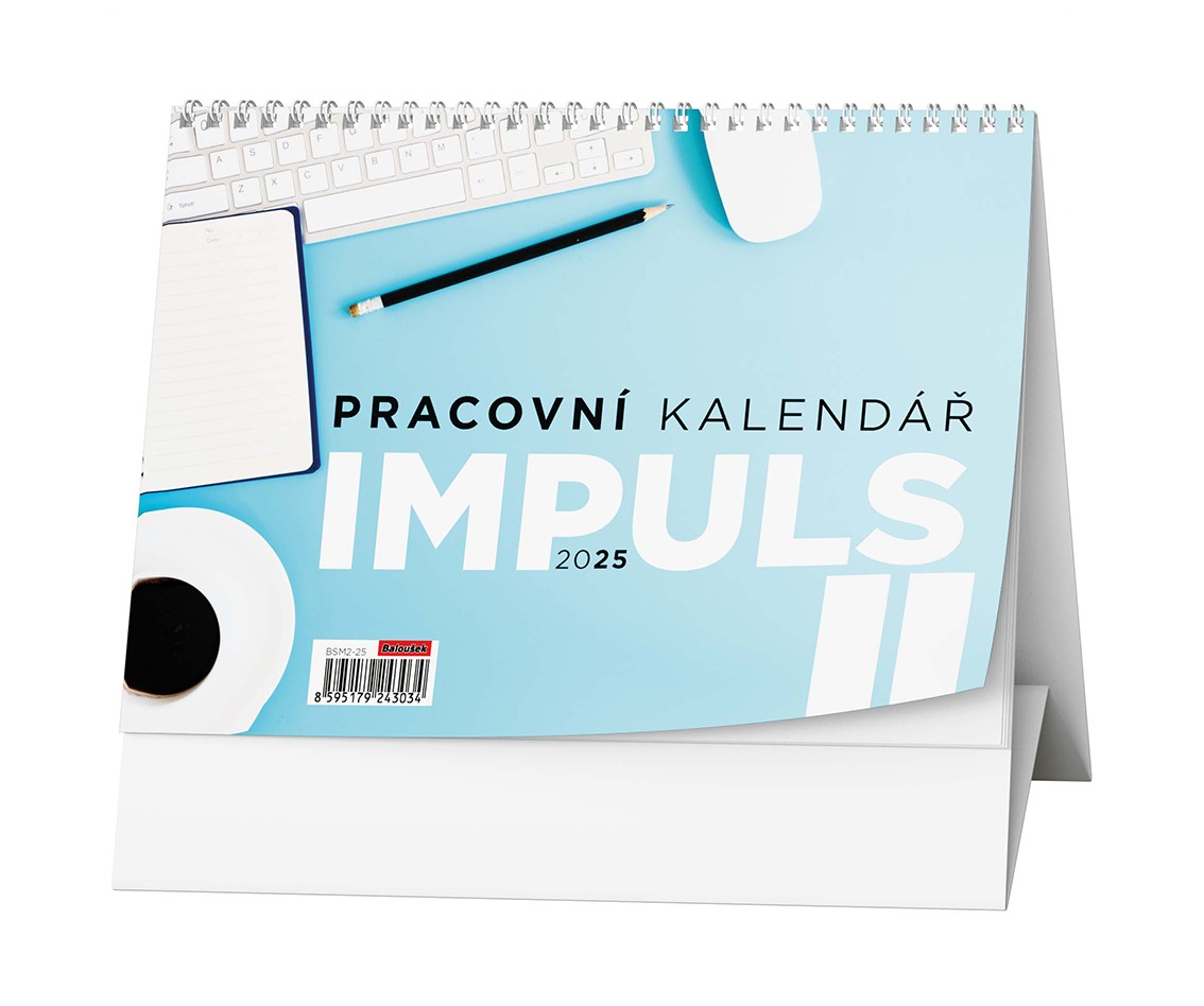 Kalendář stolní pracovní Impuls II.
