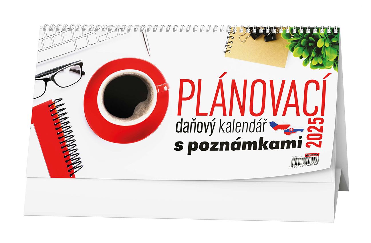 Kalendář stolní pracovní Business III. s poznámkami