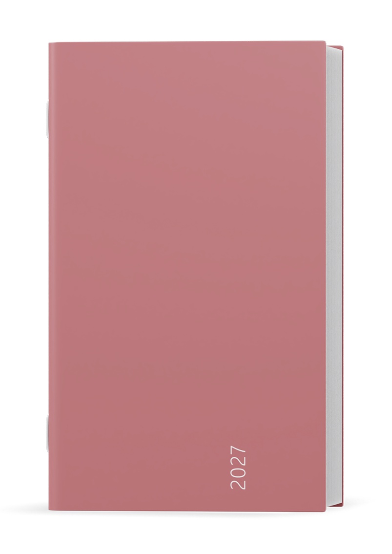 Diář týdenní Alois Color Starorůžová