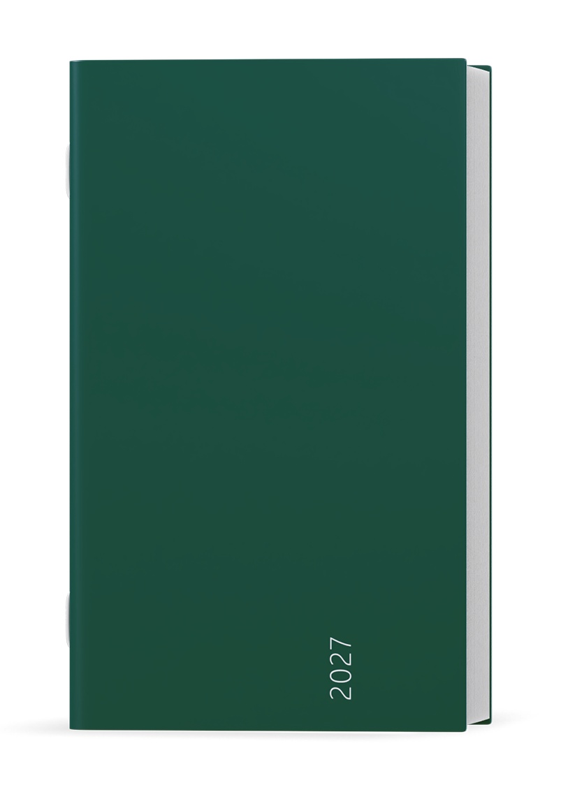 Diář týdenní Alois Color Zelená