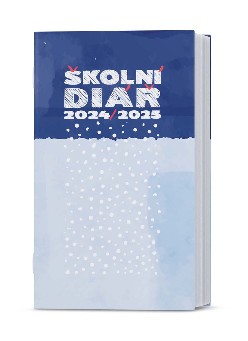 Diář školní týdenní Kamil Lamino Modrý
