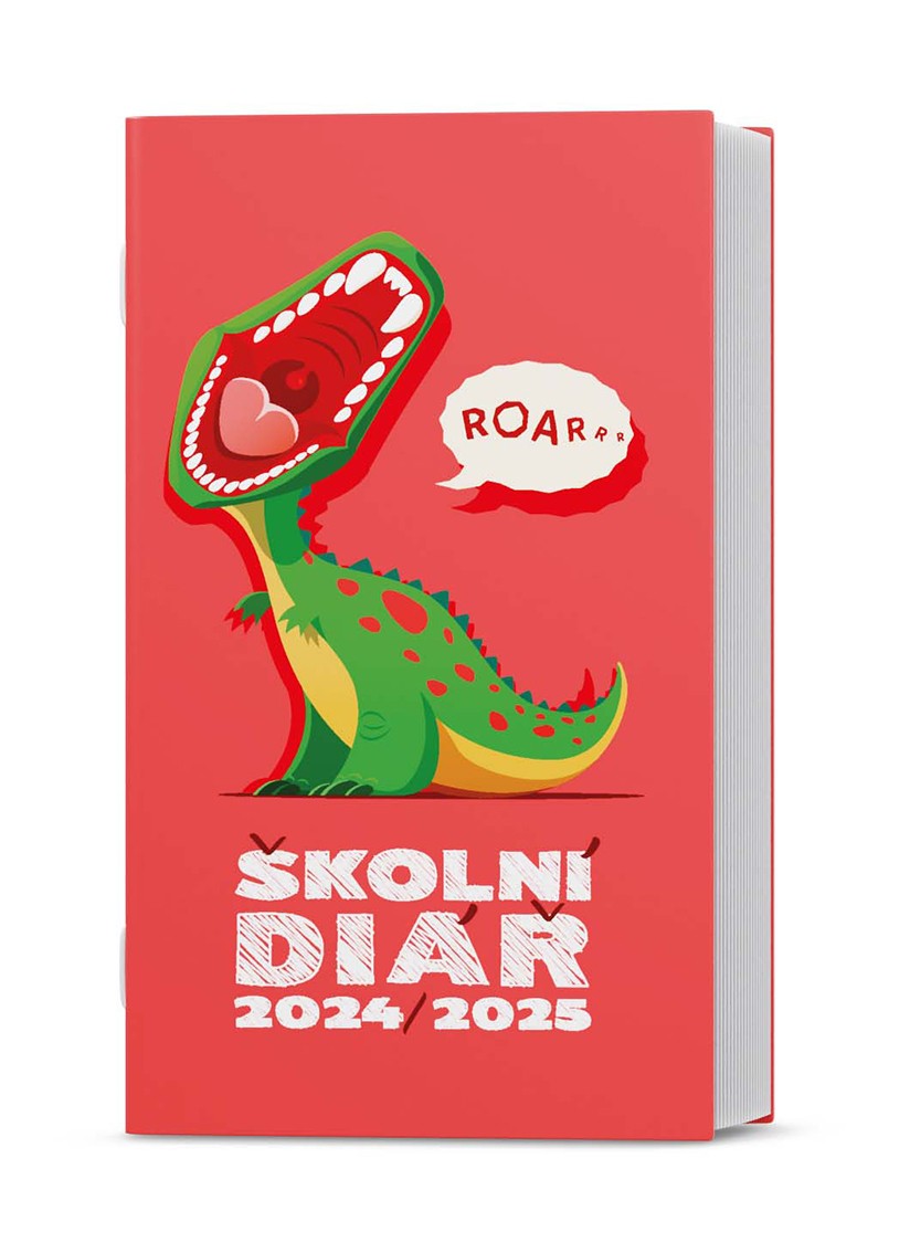 Diář školní týdenní Kamil Lamino T-rex