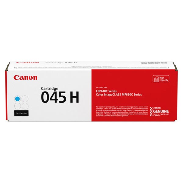 Canon originální toner 045HC, cyan(azurová), 2200 stran