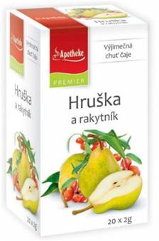 Čaj Apotheke PREMIER Hruška a rakytník 20x2g