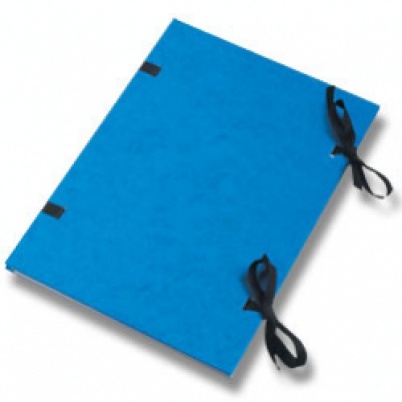 Desky s tkanicí A4 spisové modré