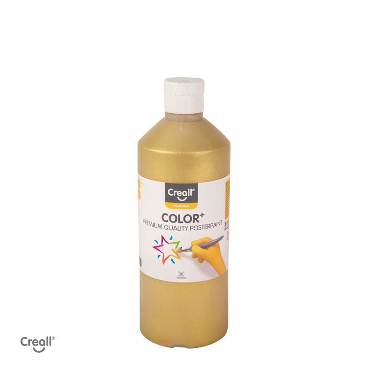 Tempera Creall 500ml zlatá