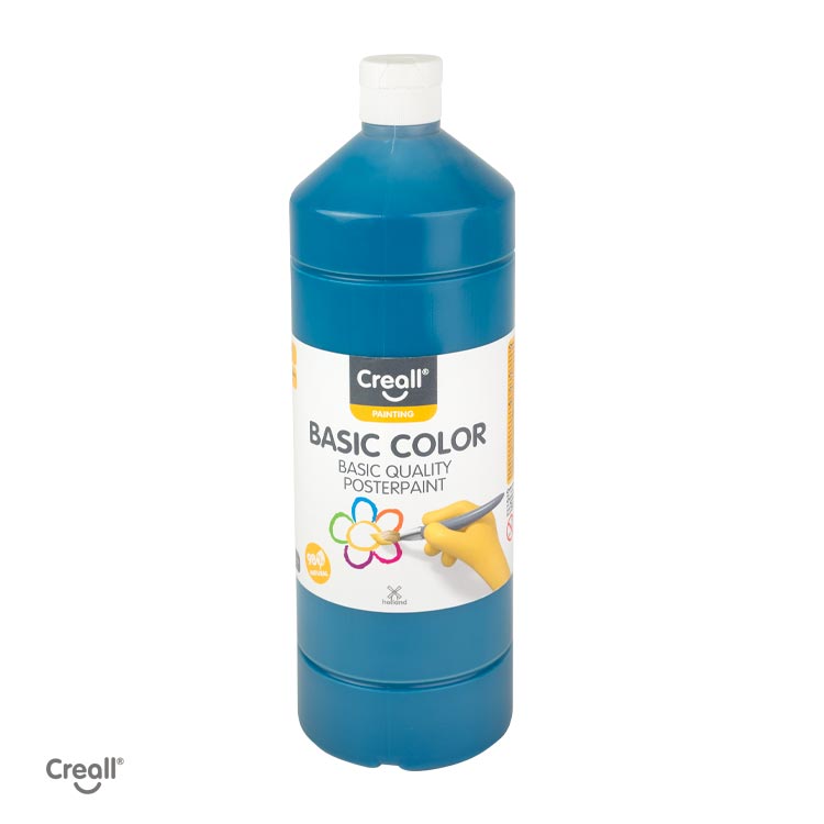 Tempera Creall 1000ml tyrkysová/aquamarín