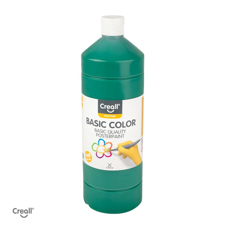 Tempera Creall 1000ml zelená tmavá