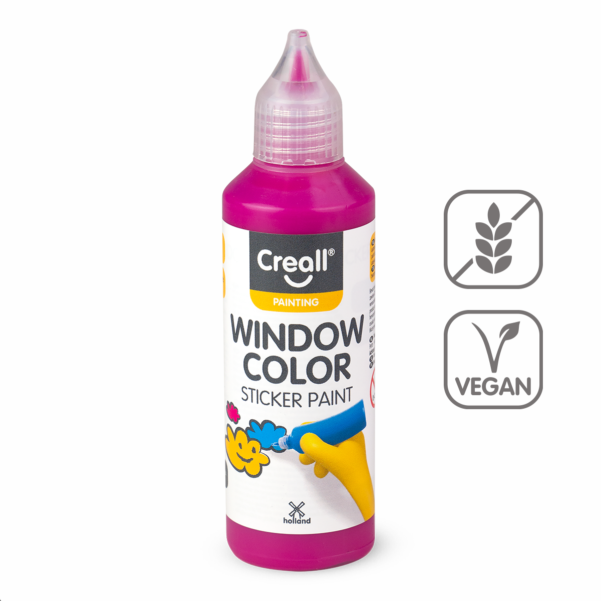 Creall barva na sklo Window color, 80 ml, magenta