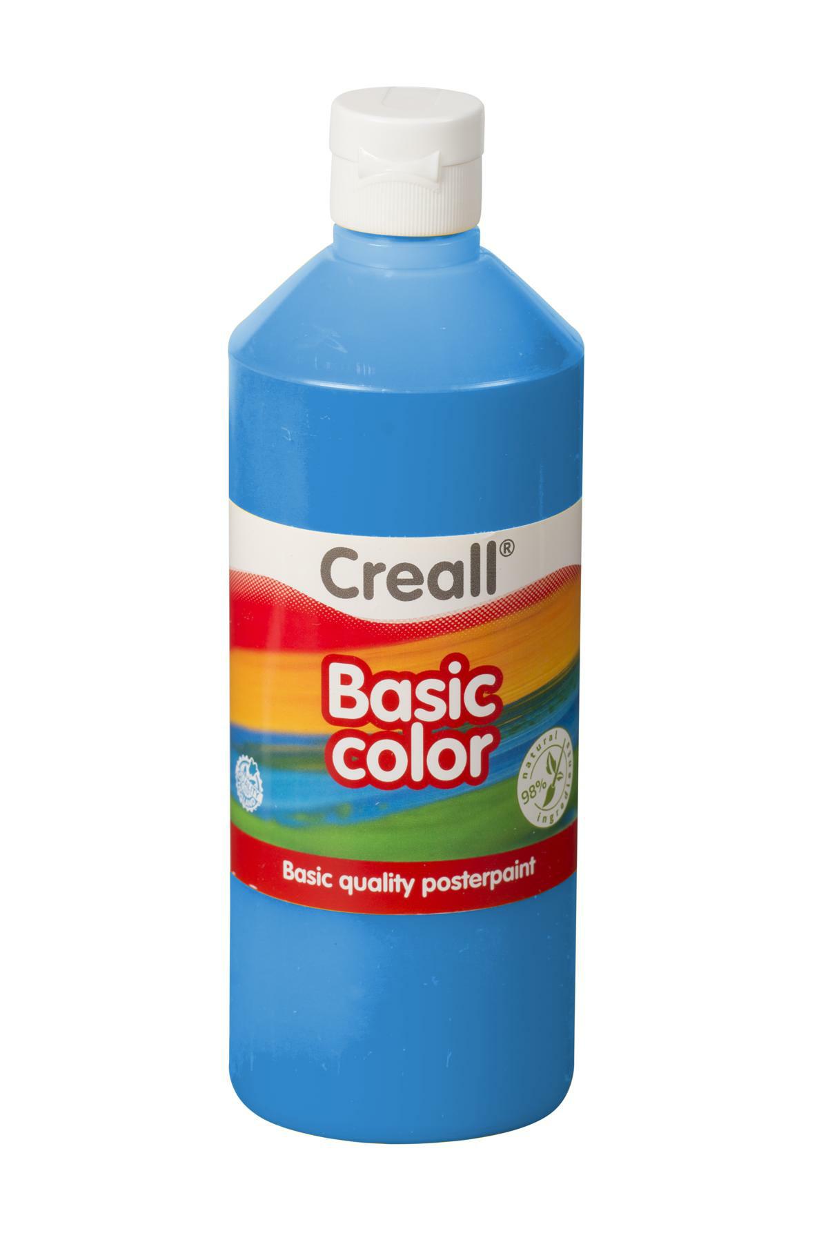 Tempera Creall 500ml modrá základní