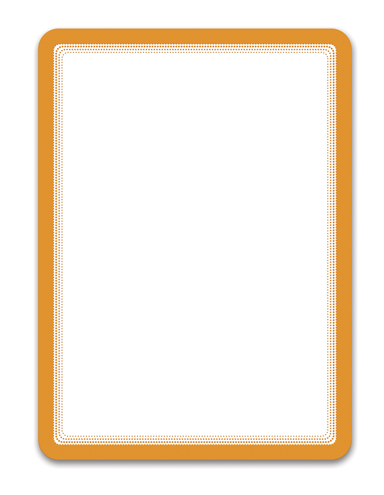 Tarifold Magneto Solo - magnetický rámeček, A4, oranžový - 2 ks