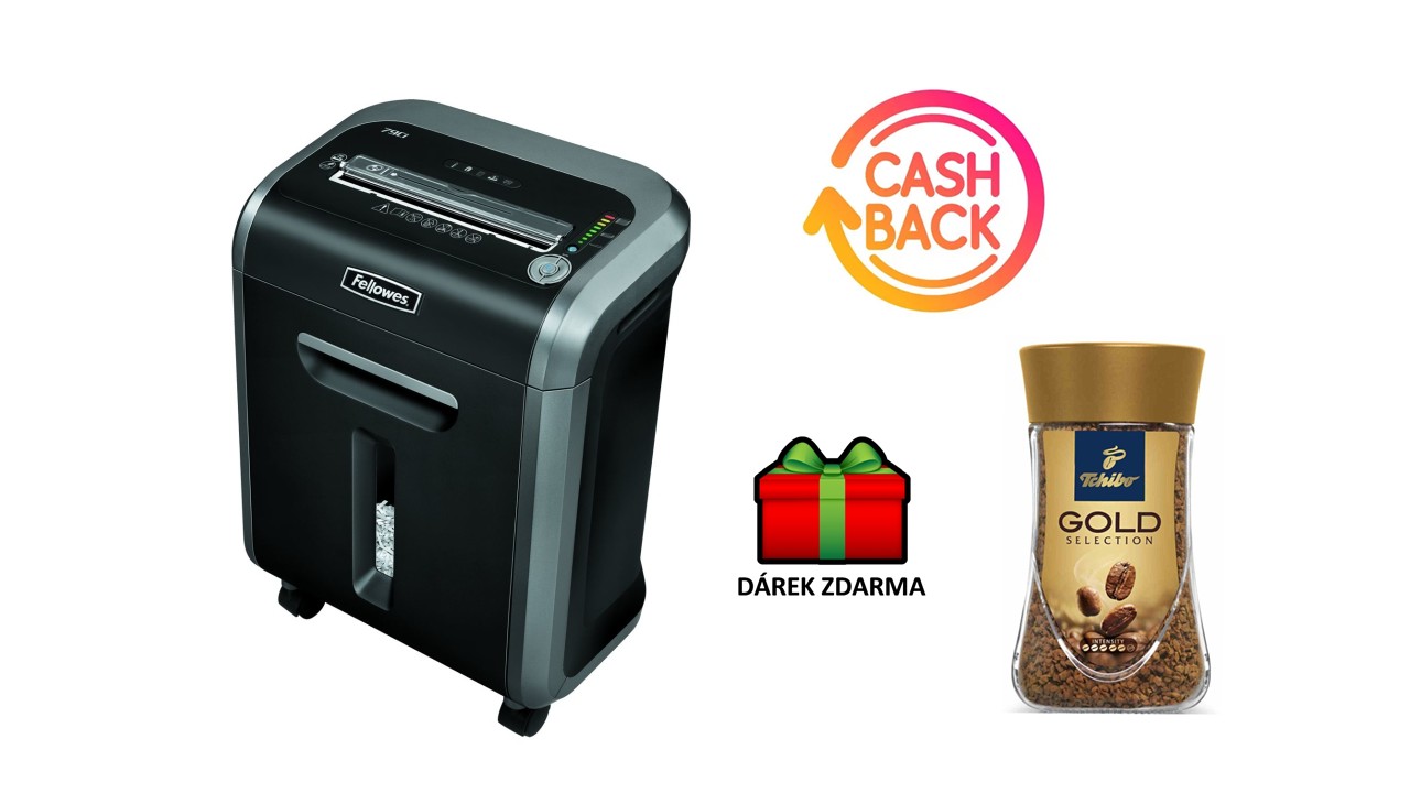 Skartovač Fellowes 79 Ci + dárek + cash back 1000 Kč