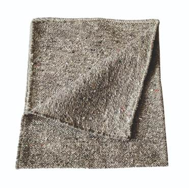 Hadr na podlahu 60 x 70 cm šedý tkaný / 1ks