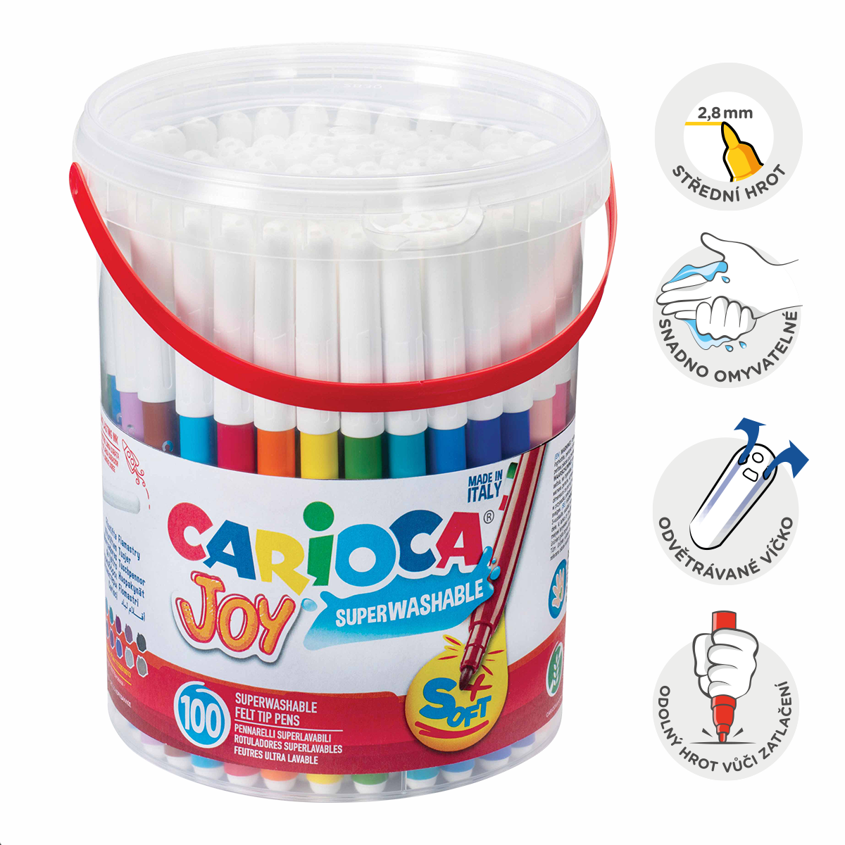 Fixy Carioca Joy, 100 ks