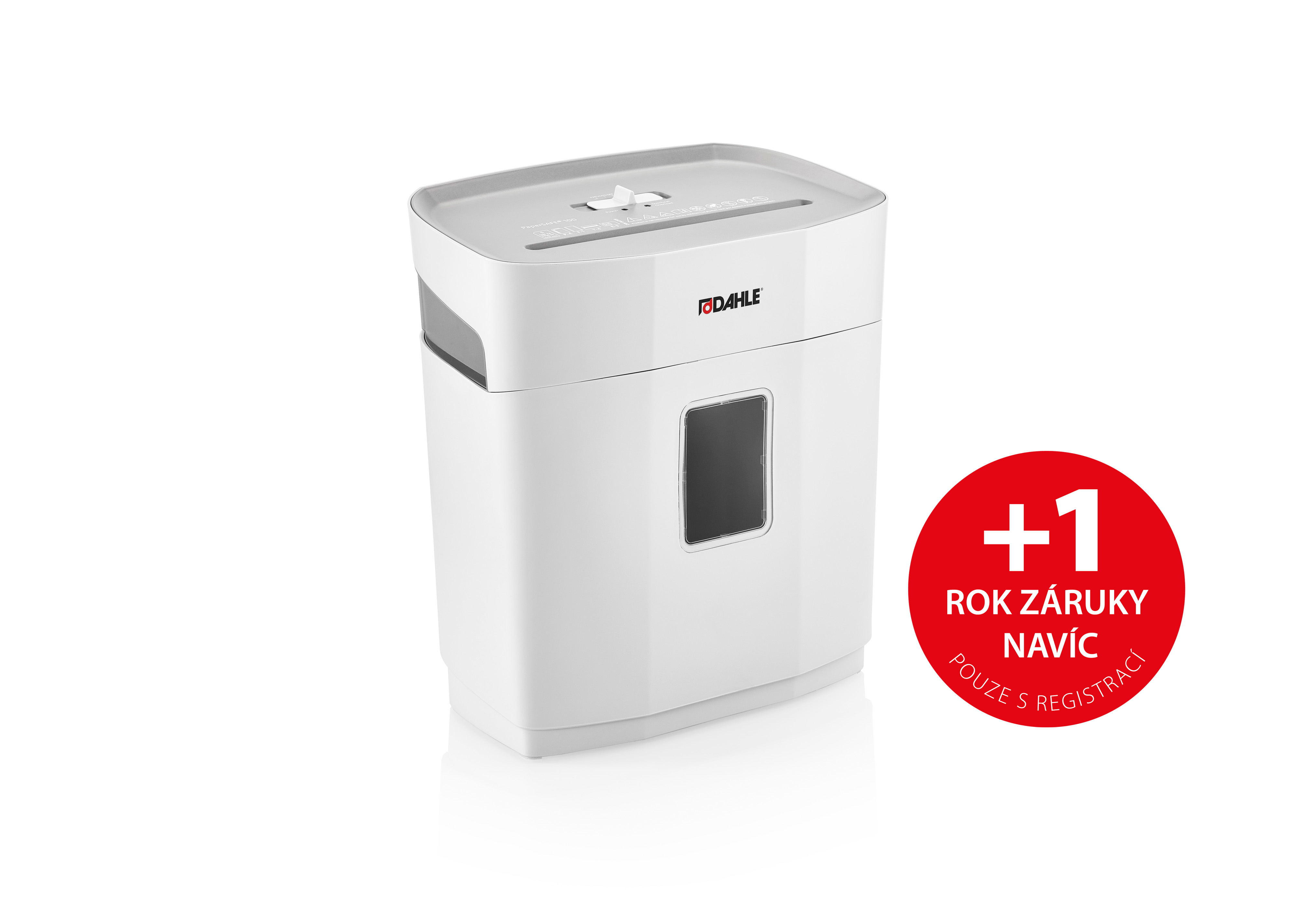 Skartovač DAHLE PaperSAFE 120, 8 listů, 12l