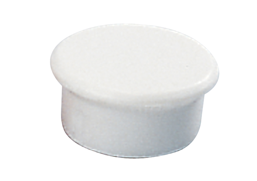 Dahle magnet plánovací, Ø 13 mm, 1 N, bílý - 10 ks