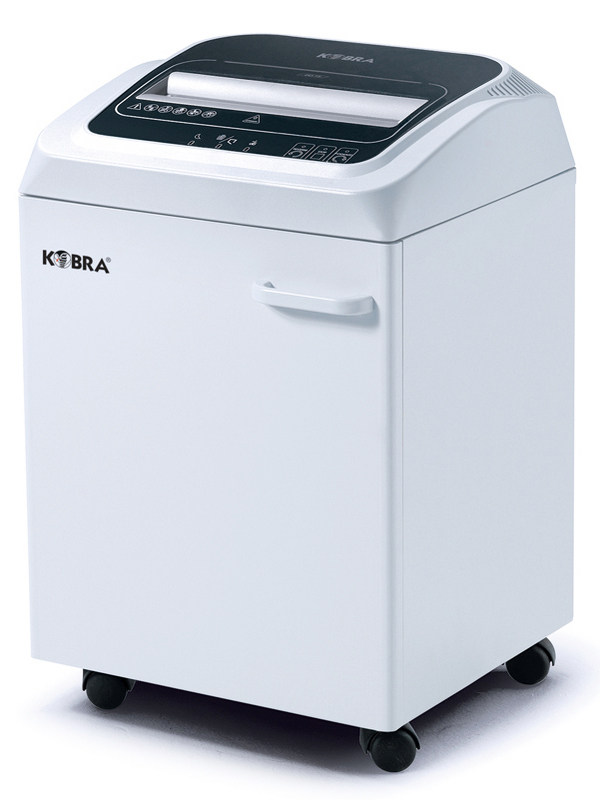 Skartovací stroj KOBRA 245 TS S4 touch screen, 27 listů, P-2, 40l