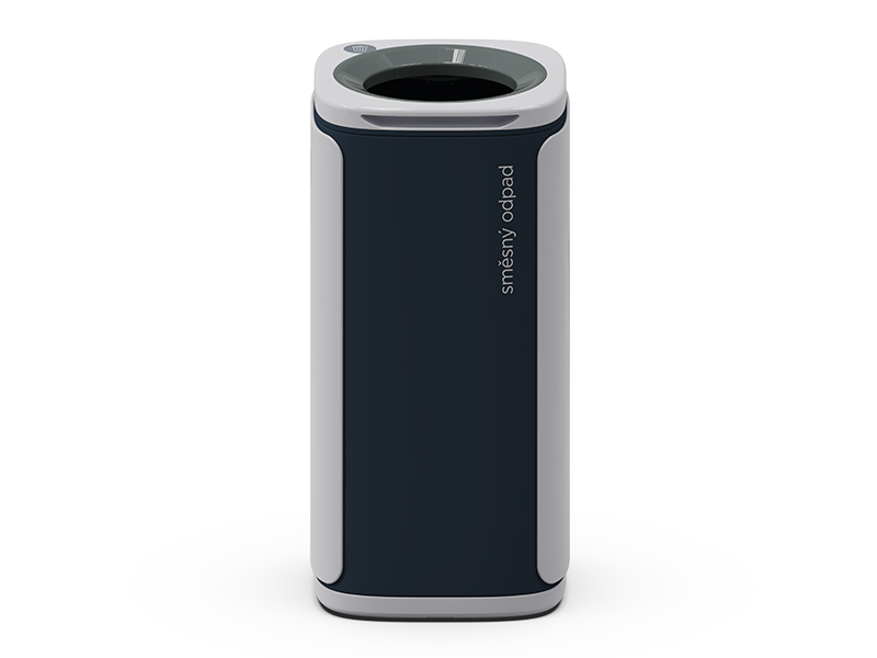 Odpadní nádoba 60l KOBRA WASTEE na směsný odpad šedá