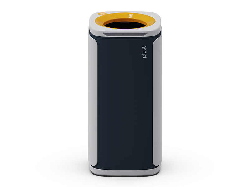 Odpadní nádoba 60l KOBRA WASTEE na plast žlutá