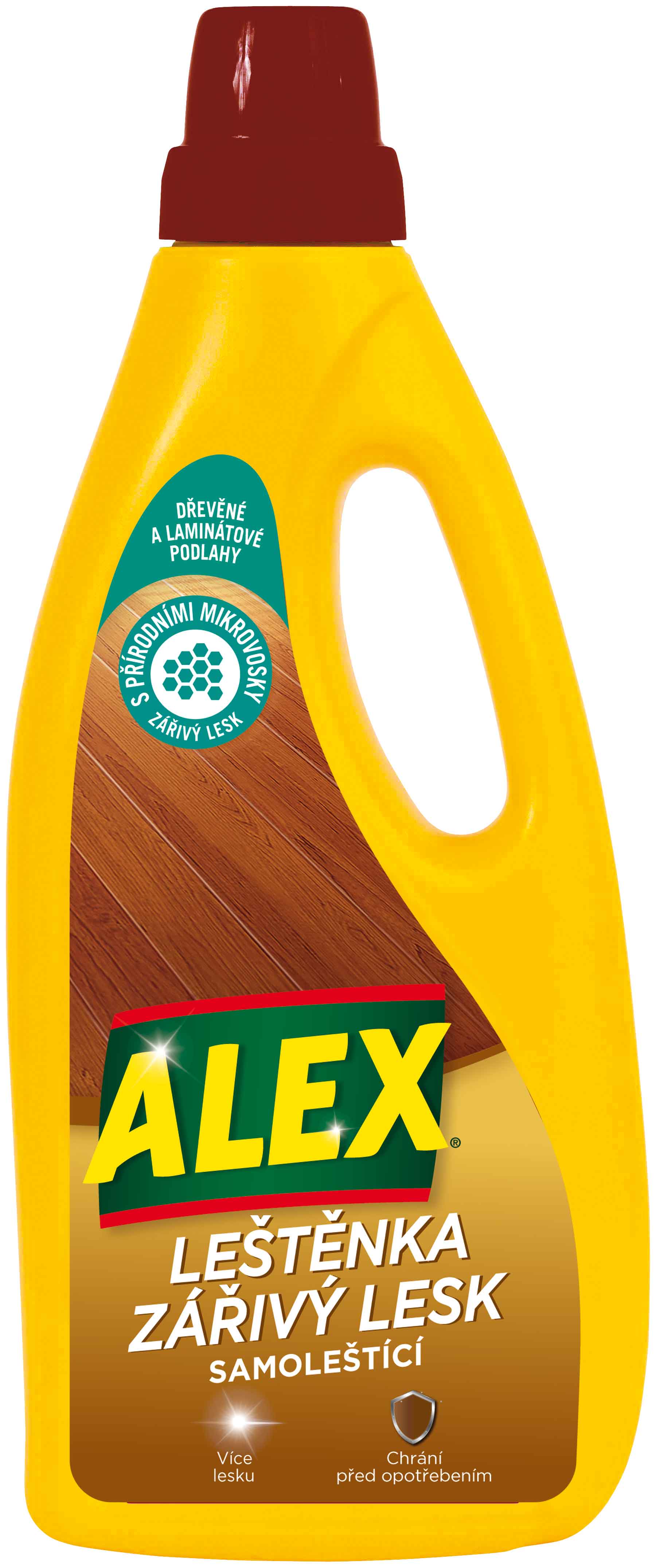 ALEX leštěnka na dřevo a laminát 750ml