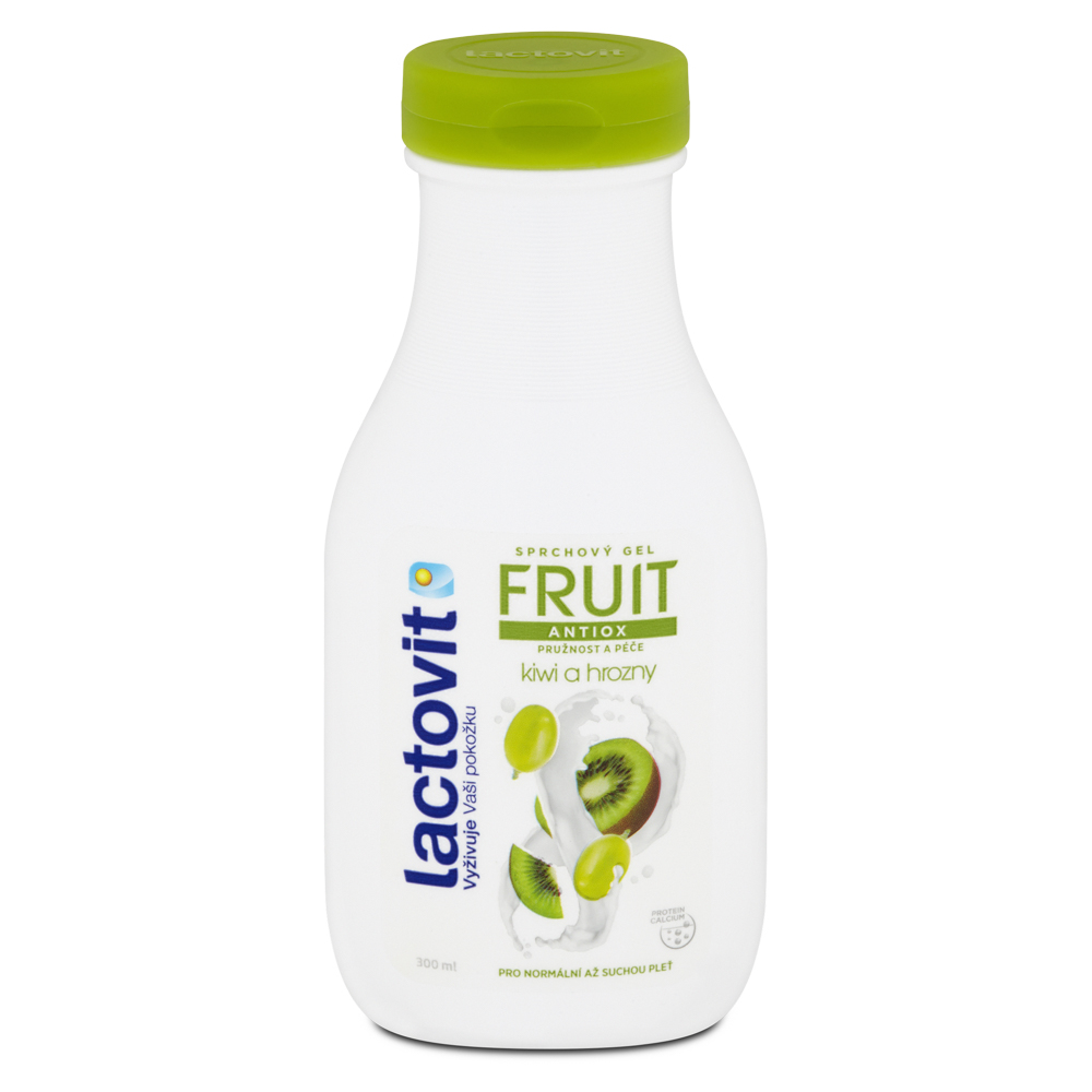 Lactovit sprchový gel Fruit kiwi a hrozny 300ml