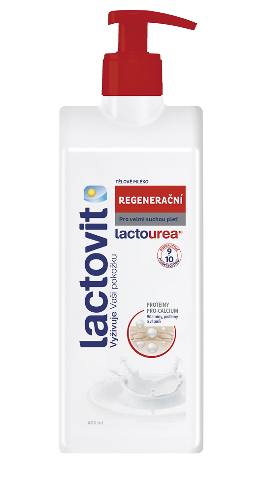 Lactovit tělové mléko regenerační 400ml