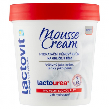 Lactovit tělový krém Mousse regenerační 250ml