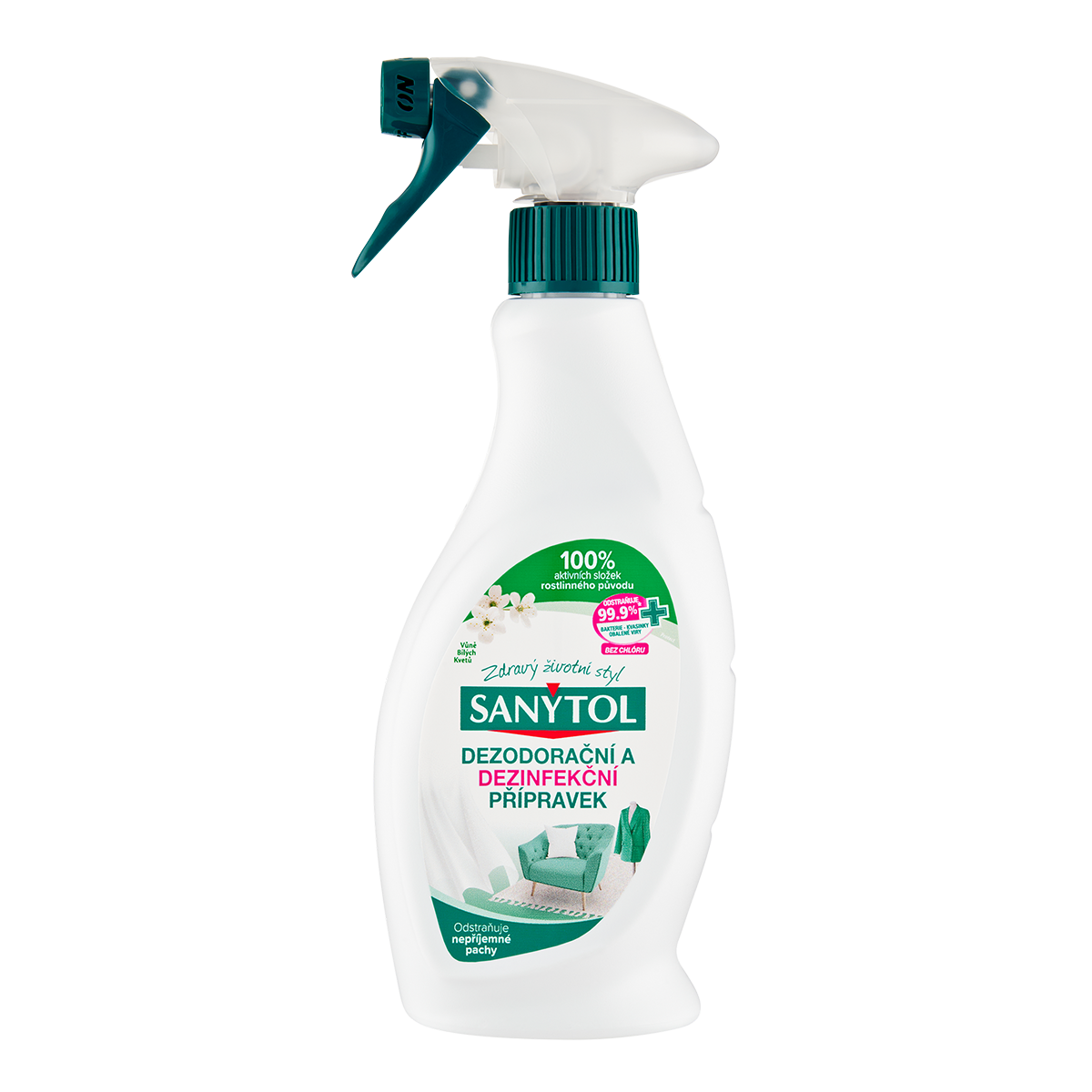 Sanytol dezodorační a dezinfekční přípravek na tkaniny 500 ml