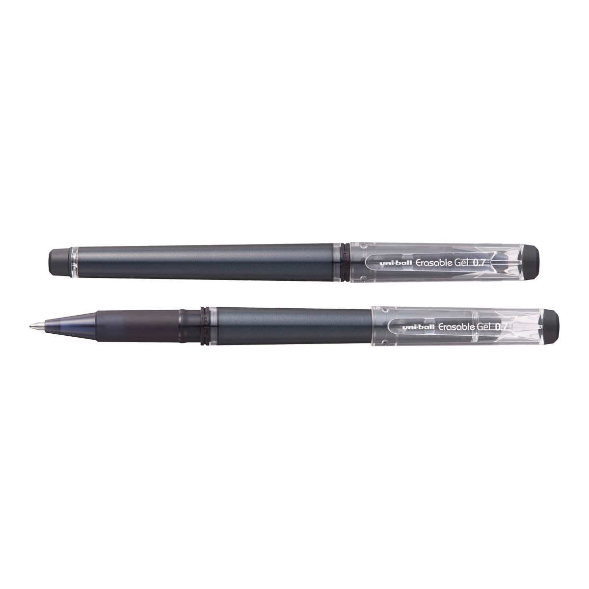 Gumovatelné pero s víčkem UNI UF-222, 0,7 mm černé