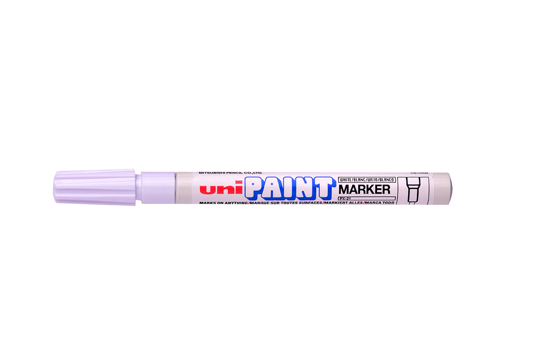Popisovač lakový PX-21 PAINT FINE 0,8-1,2 mm bílý