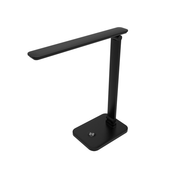 Lampa stolní Platinet PDL6731B LED 5W stmívatelná, dotyková, USB, černá