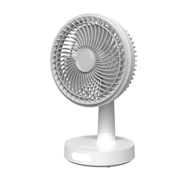 Stolní ventilátor Platinet 16 cm noční osvětlení, 3000 mAh