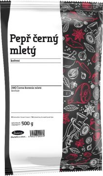 Pepř černý mletý Drana 500g