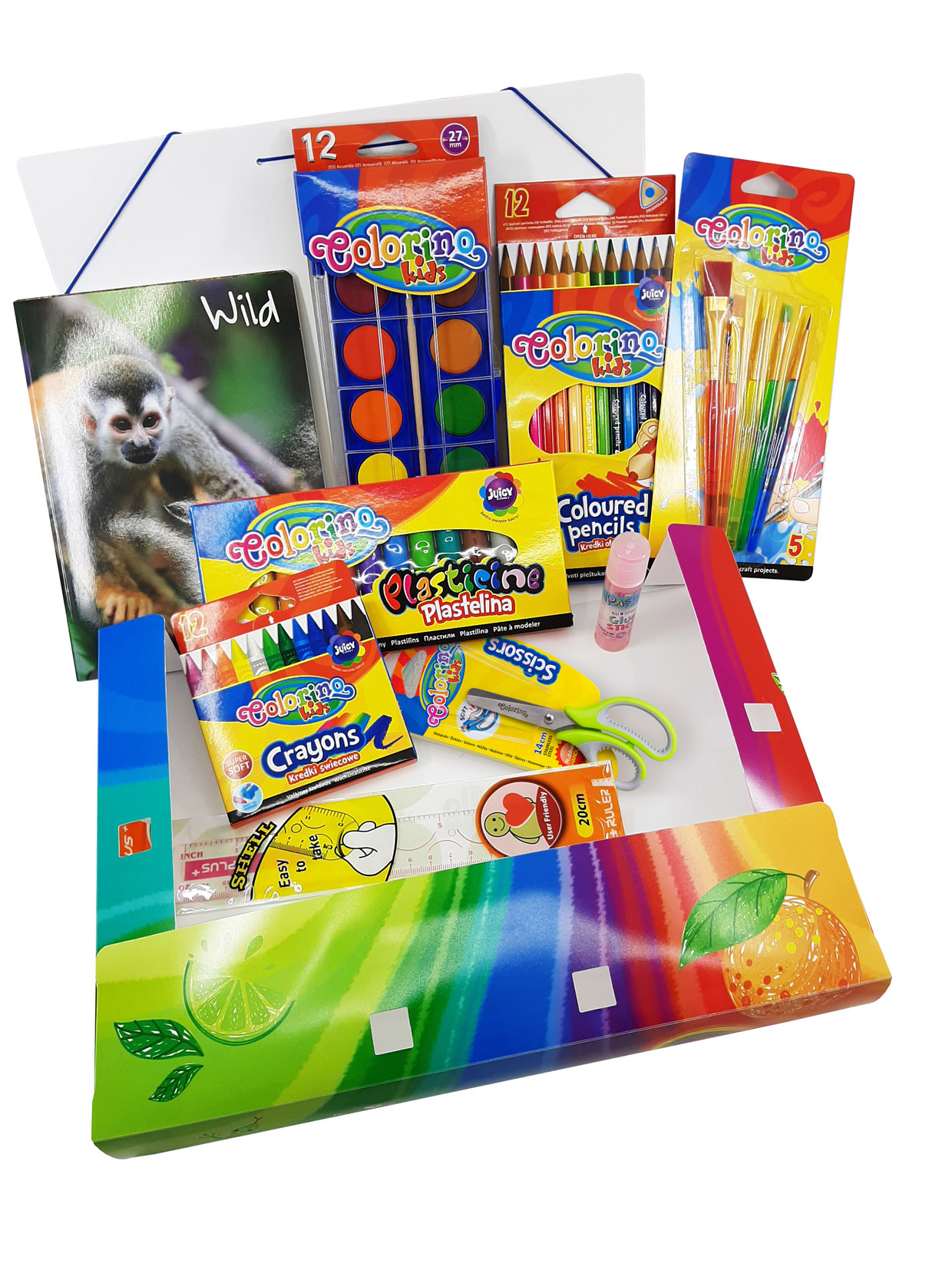 Školní balíček Colorino 1 - box Colorino zdarma