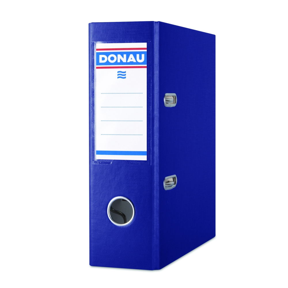 DONAU pákový pořadač Master, A5 / 75 mm, PP, tmavě modrý
