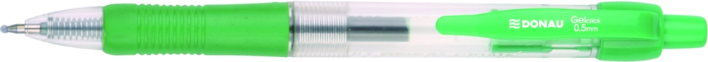 Gelový roller Donau 0,5 mm , zelený / 1 ks