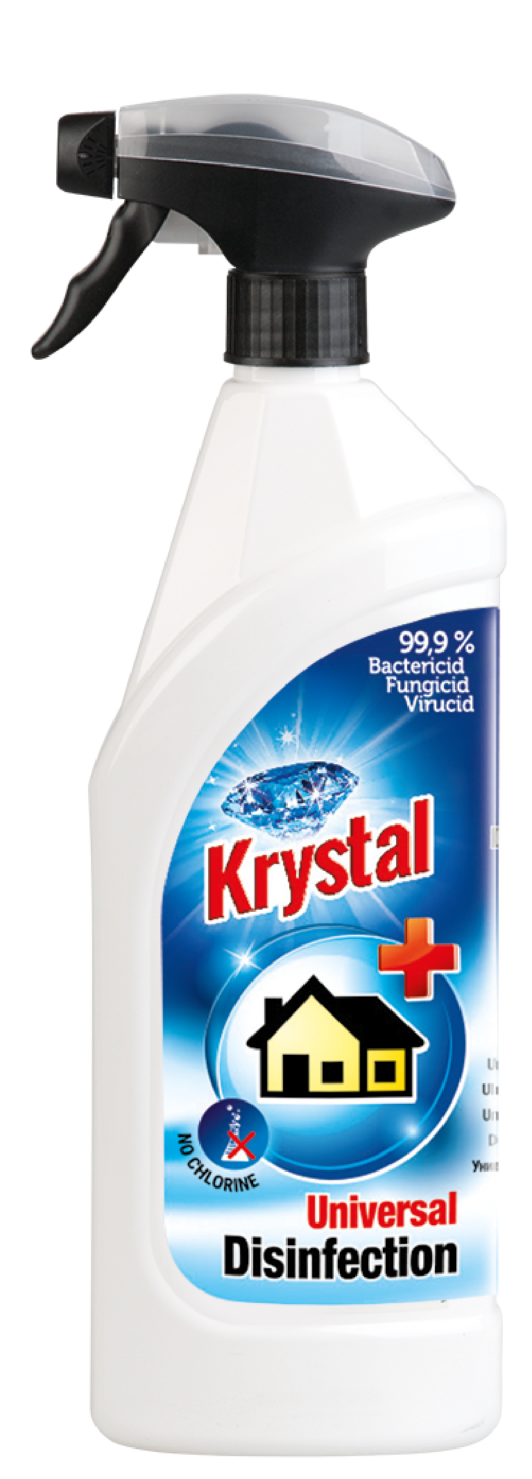 Krystal univerzální dezinfekce 750 ml bez chlóru (účinná proti virům) testováno