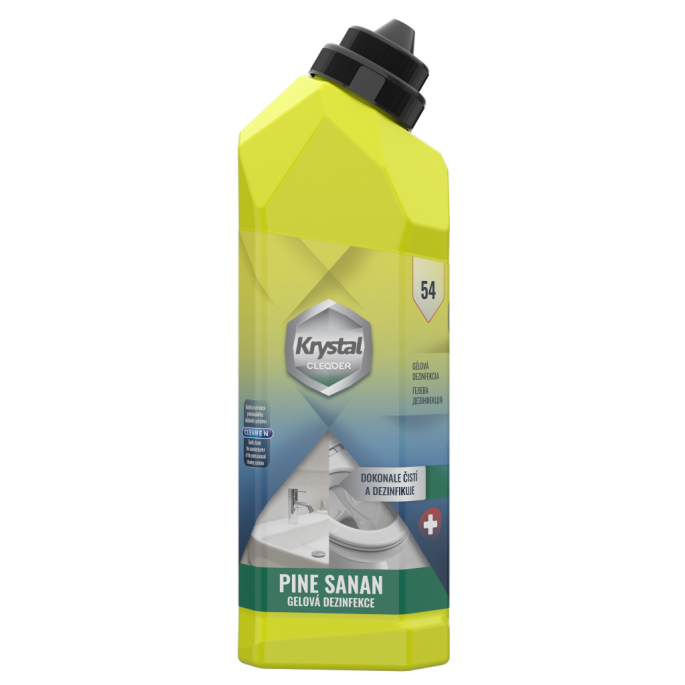 Krystal WC čistič/gel Pine Sanan 750 ml