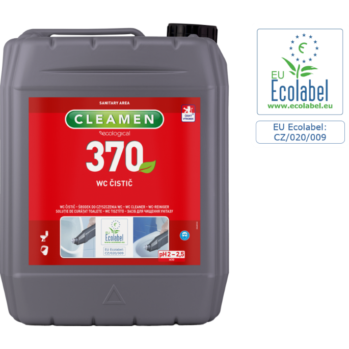 CLEAMEN 370 WC čistič 5l Ecolabel