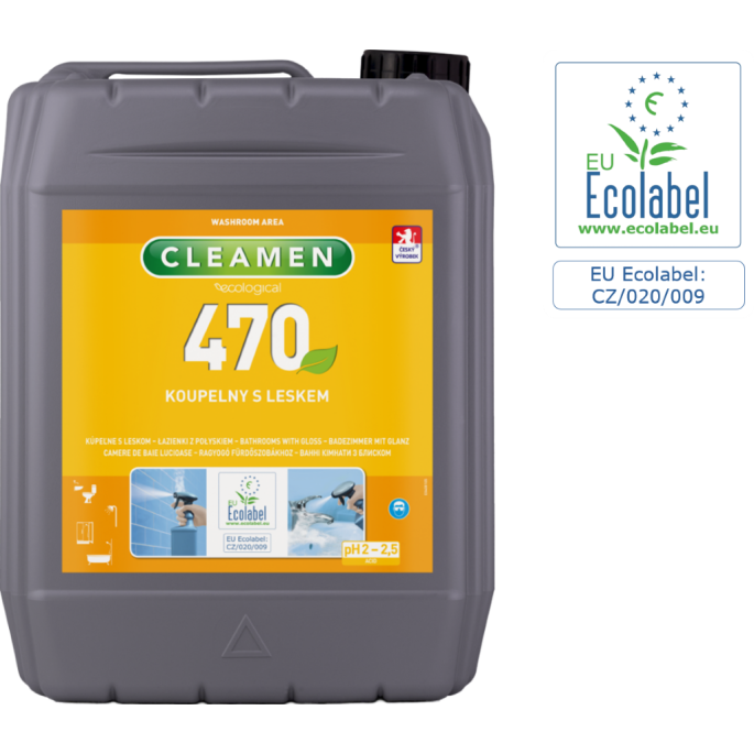 CLEAMEN 470 na koupelny s leskem 5l Ecolabel