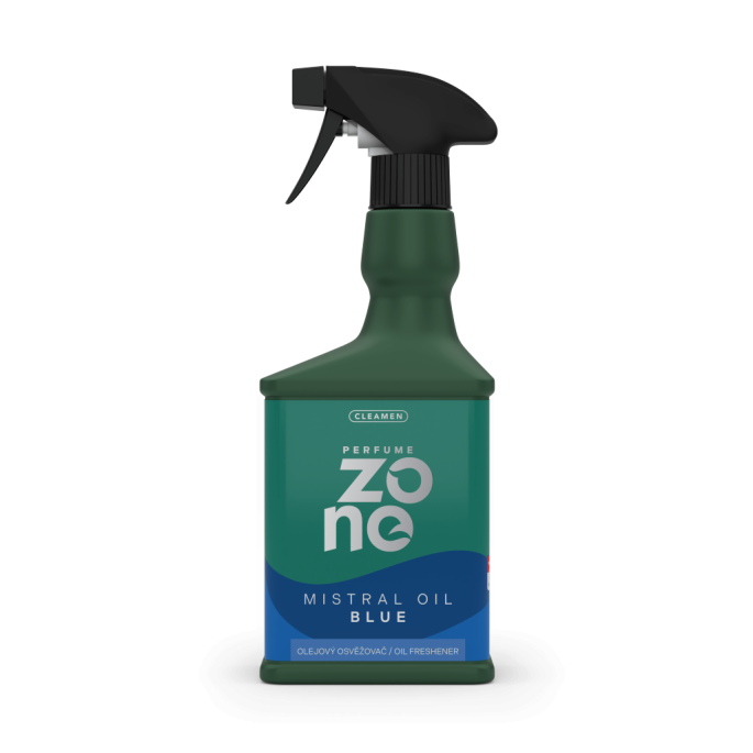CLEAMEN olejový osvěžovač vzduchu perfume zone Etesian oil Mistral blue 550 ml