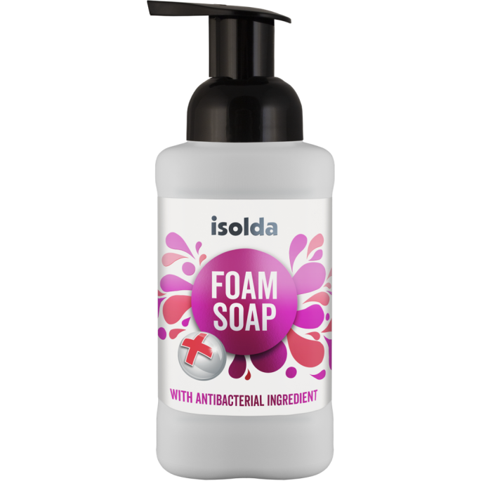Isolda pěnové mýdlo s antibakteriální přísadou 400 ml s pumpičkou